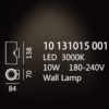 چراغ دیواری LED,SMD داخلی کد C122