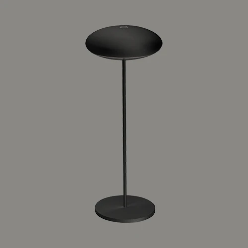 چراغ رومیزی شارژی دیمیبل نور 3000k کد H175 (BLK)