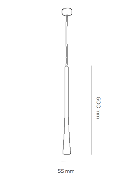 چراغ آویز 7 وات نور 3000K