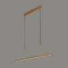 چراغ آویز خطی 19 وات نور 3000k کدC217-1 (GLD)