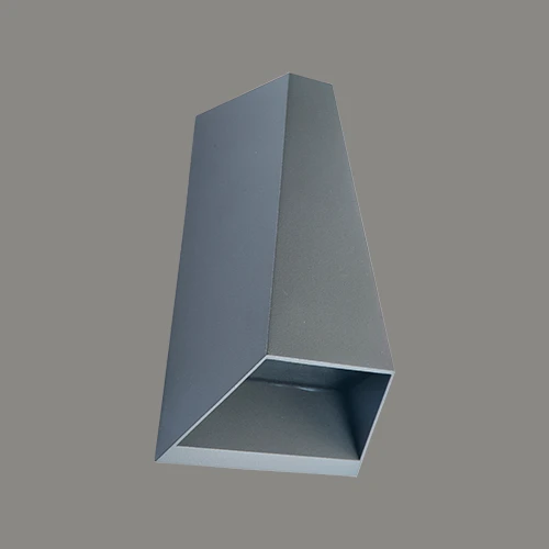 چراغ دیواری بیرونی دو طرفه 6 وات نور 3000K کد H115 (GRY)