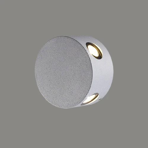 چراغ دیواری بیرونی چهار طرفه 4 وات نور 3000K کد H118