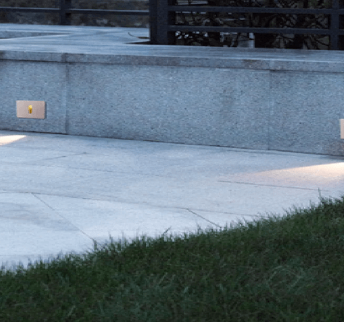 ویژگی‌های چراغ کنار پله ای بیرونی 3 وات با زاویه 62 درجه نور 3000K