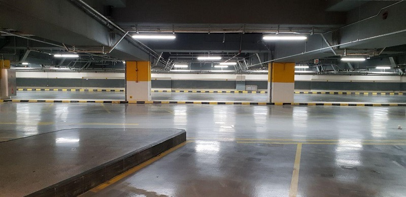 پارکینگی که به طور خودکار روشن و سپس خاموش می شود