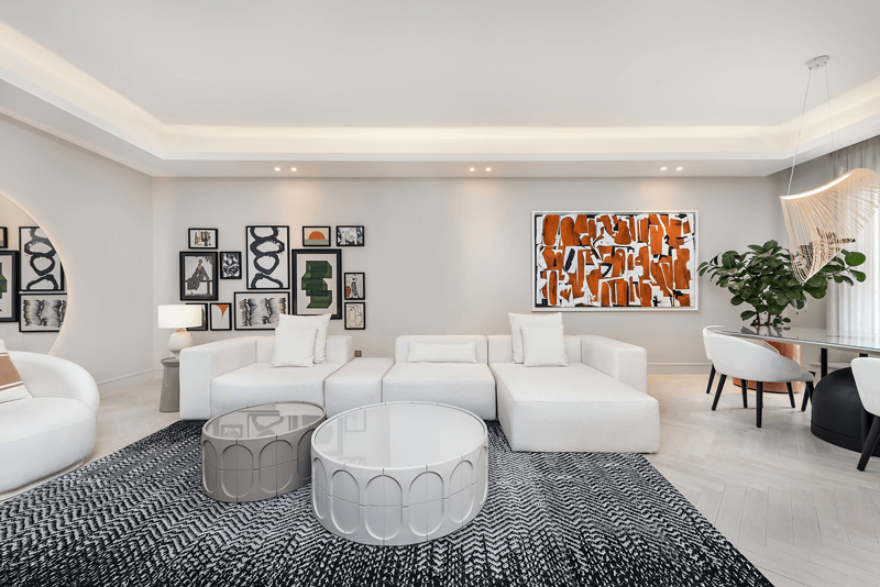 پروژه نورپردازی بام سعادت‌آباد