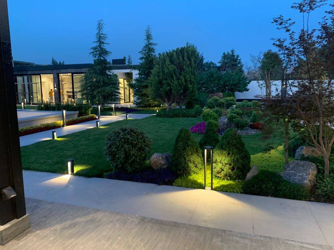 پروژه طراحی و نورپردازی ویلای شخصی