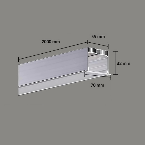 چراغ خطی توکار مدل SL-5532A