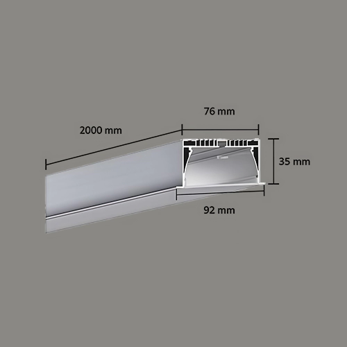 چراغ خطی توکار مدل SL-7635A