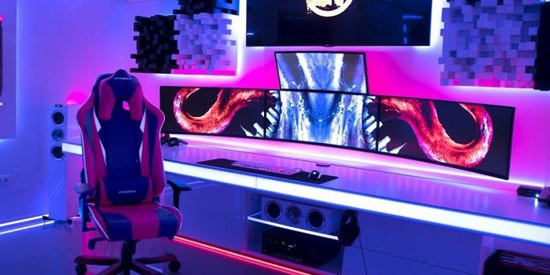 راهنمای کامل نورپردازی اتاق گیمینگ